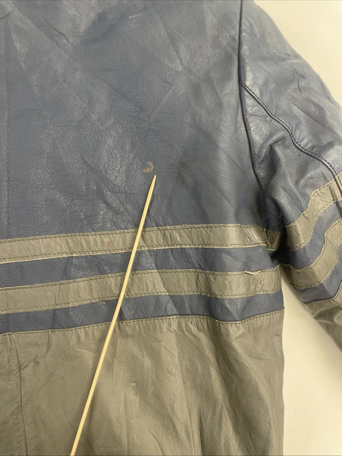 Vintage Fox Moto X Racing Reversible Leather Jacket Size XS