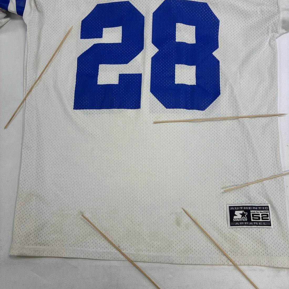 Vintage Marshall Faulk Indianapolis Colts Starter Jersey Size XL NFL