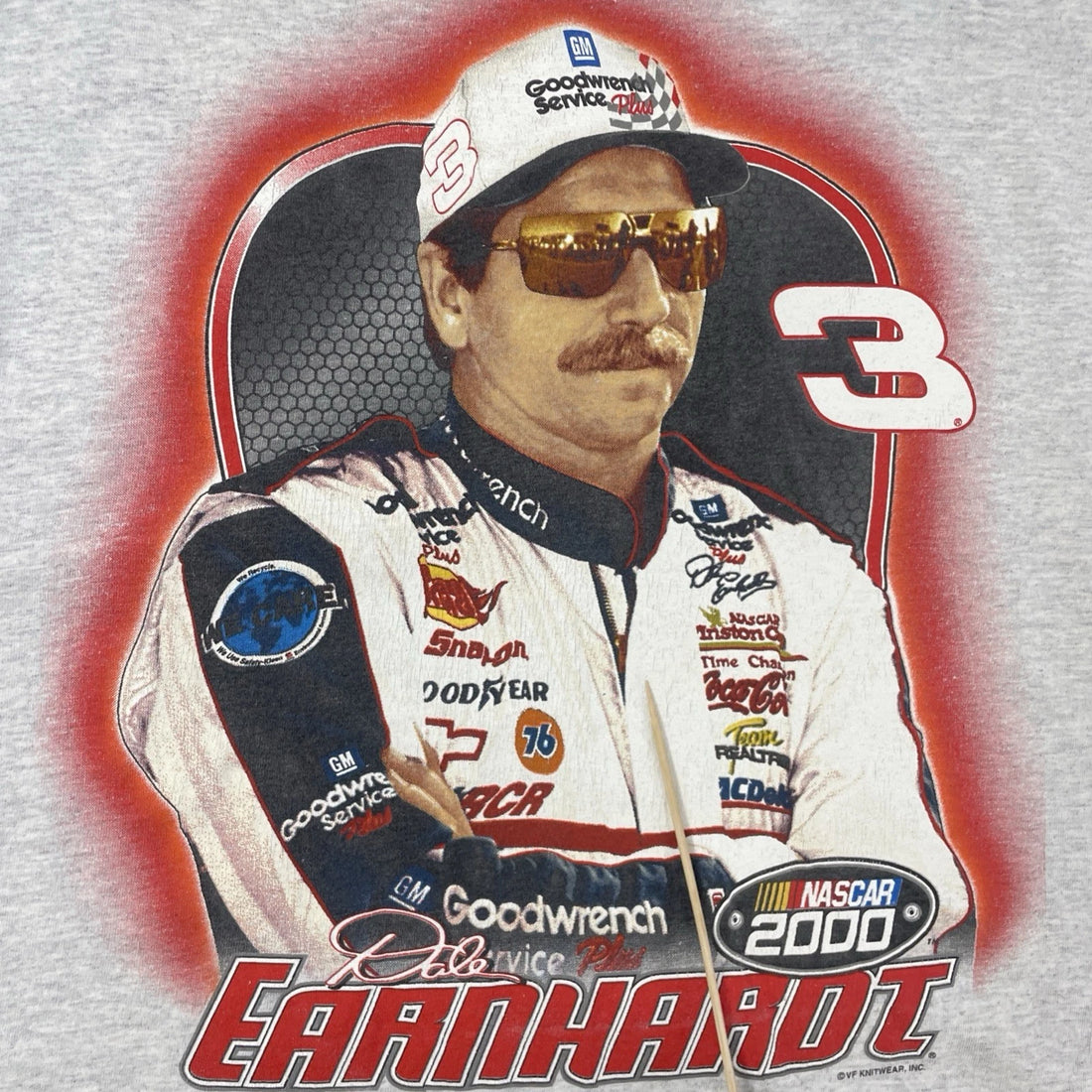 Vintage Dale Earnhardt Racing T-Shirt Size Large 2000 NASCAR