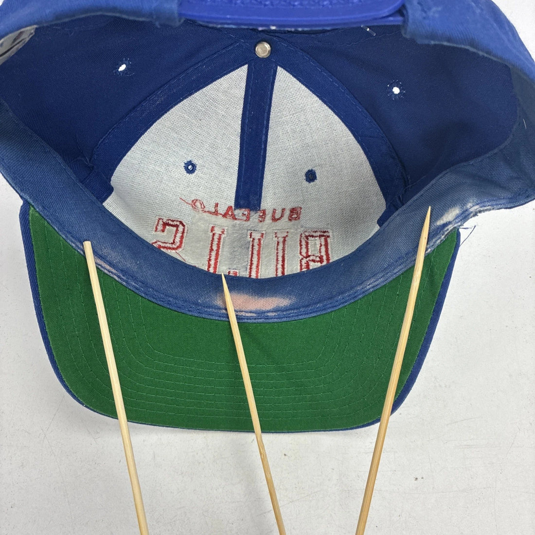 Vintage Buffalo Bills Arch Starter Snapback Hat OSFA 90s NFL