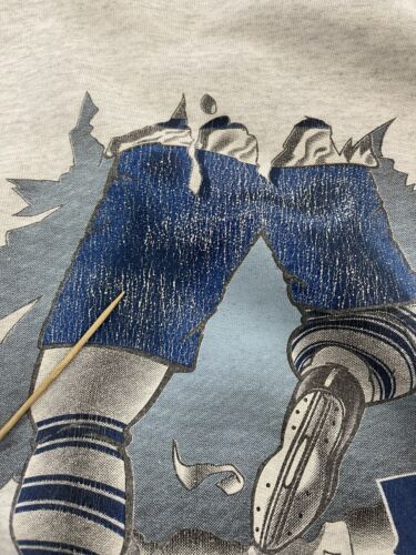 Vintage Toronto Maple Leafs Doug Gilmour Breakthrough Sweatshirt Medium 90s NHL