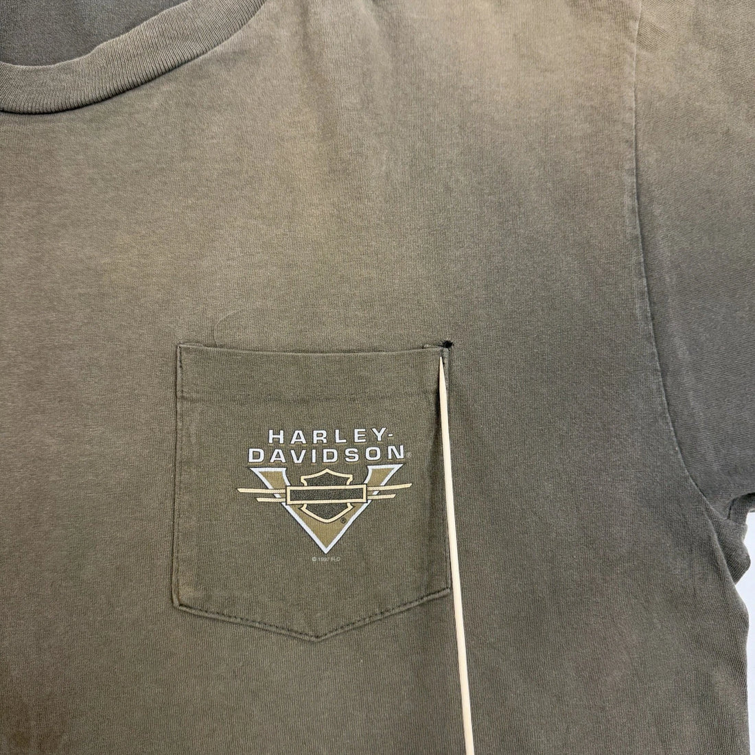 Vintage Harley Davidson Las Vegas Pocket T-Shirt Size Large