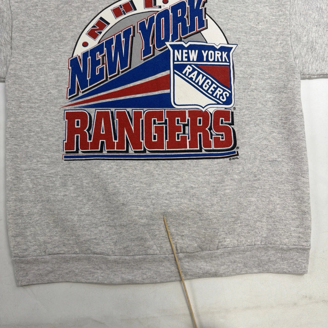 Vintage New York Rangers Sweatshirt Crewneck Size Large 90s NHL