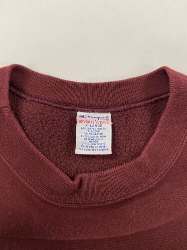 Vintage Wisconsin–La Crosse Eagles Champion Reverse Weave Sweatshirt XL 90s NCAA
