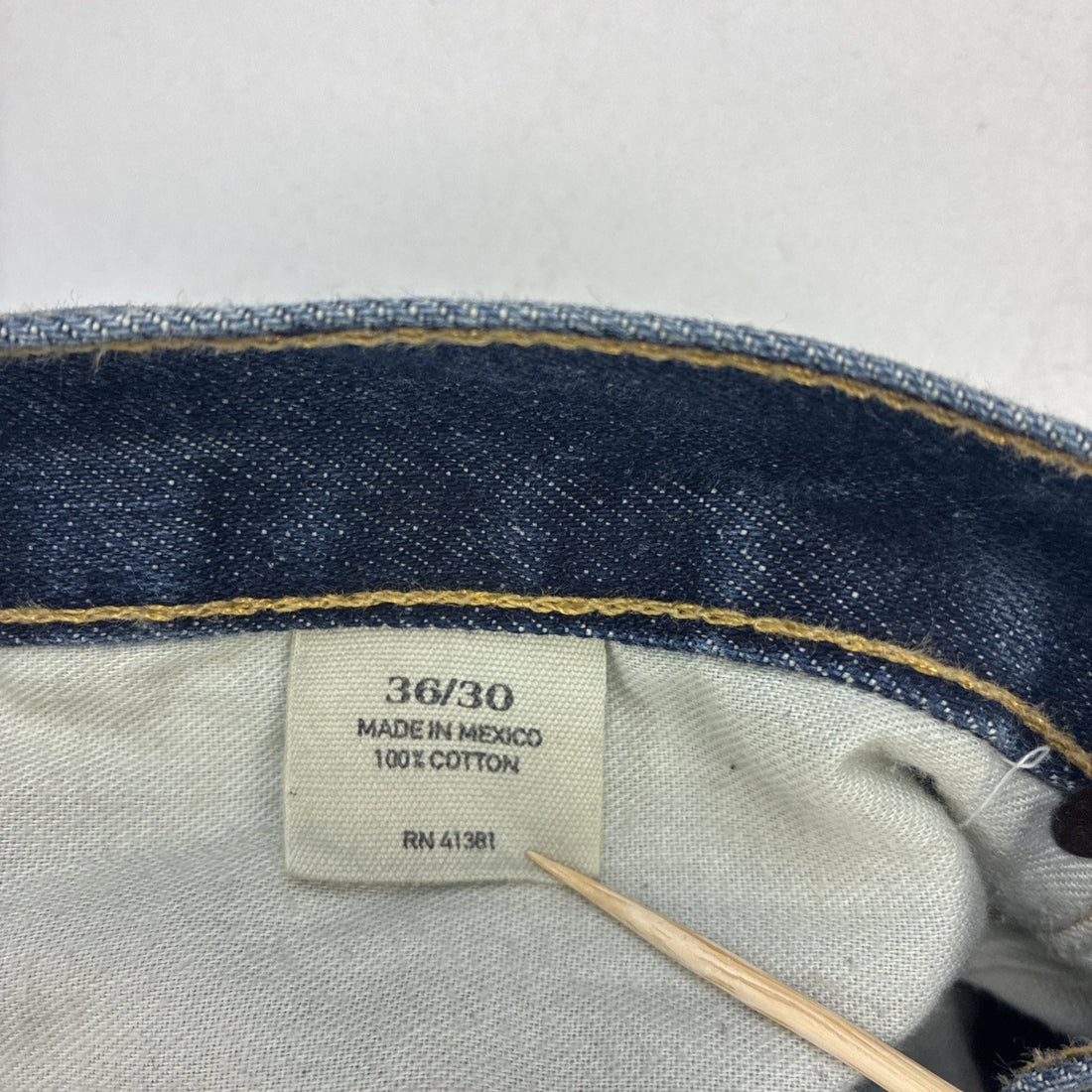 Polo Ralph Lauren Selvedge Denim Pants Size 36 X 30