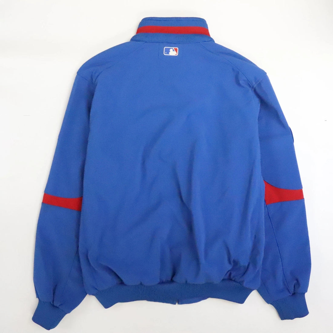 Chicago Cubs Majestic Dug Out Bomber Jacket Size Large MLB