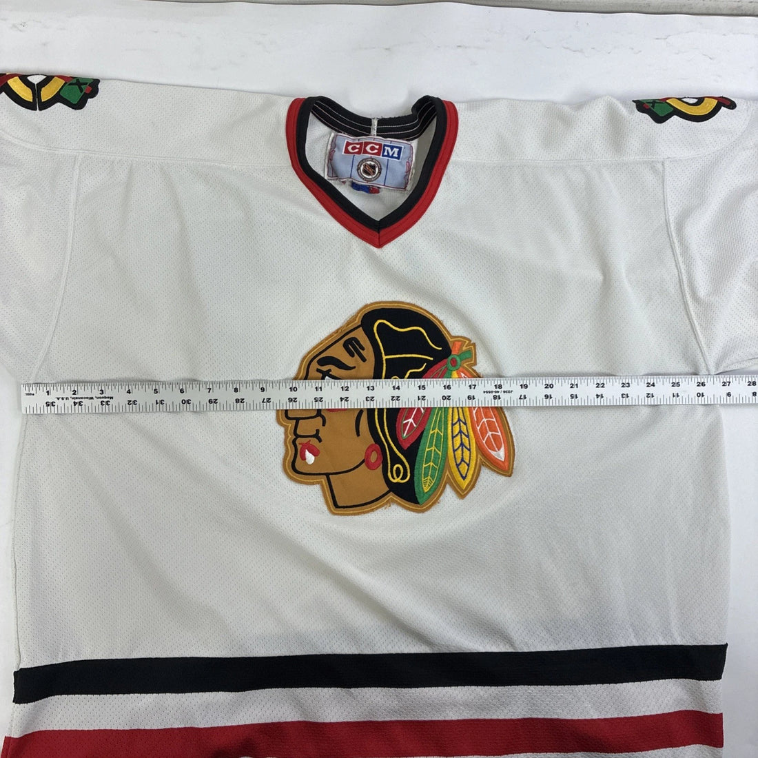 Vintage Chicago Blackhawks CCM Jersey Size 2XL NHL