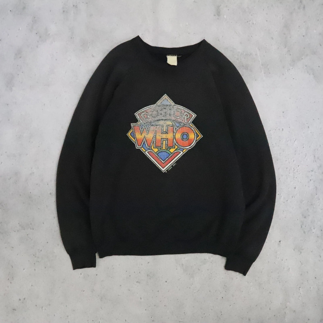 Vintage Dr. Who TV Crewneck Sweatshirt Size Large 1989 80s