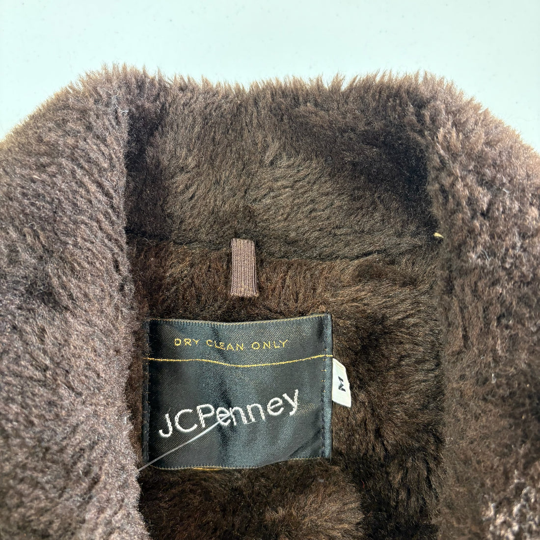 80s JC Penney Insulated Bomber Faux Fur Size Medium