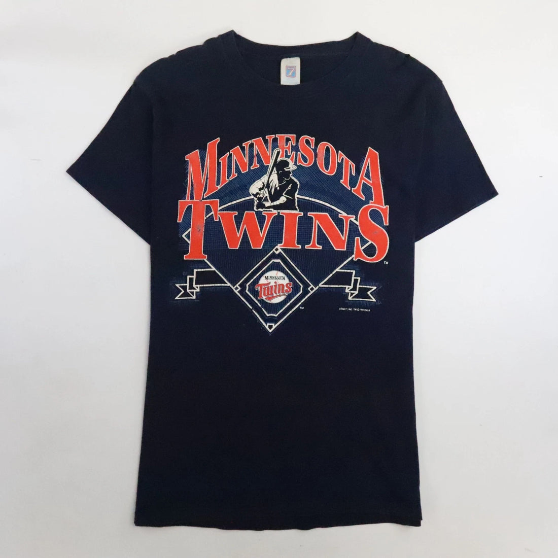 Vintage Minnesota Twins T-Shirt Size Large 90s MLB