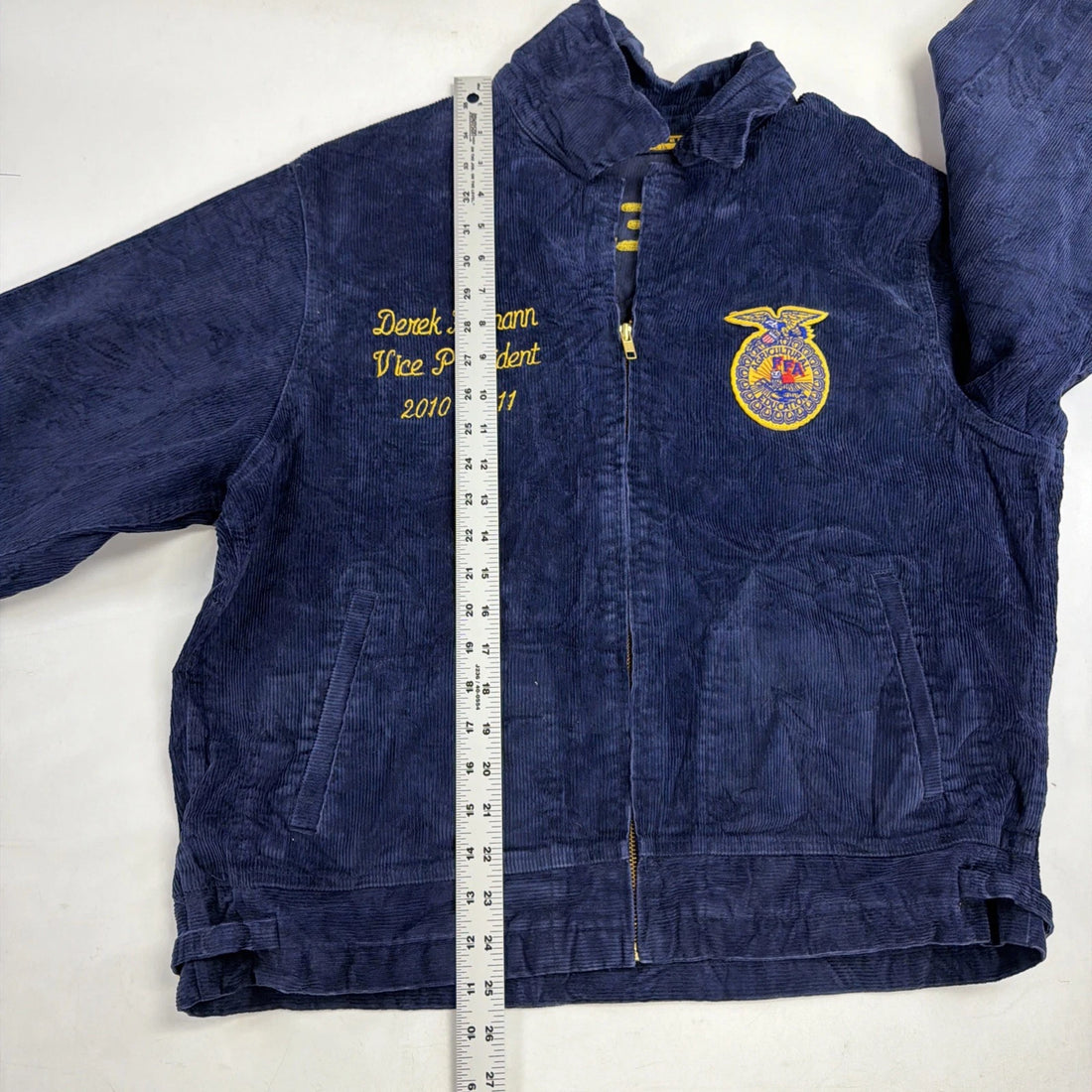 Minnesota Ferndale Agricultural Education FFA Corduroy Work Jacket Size 44