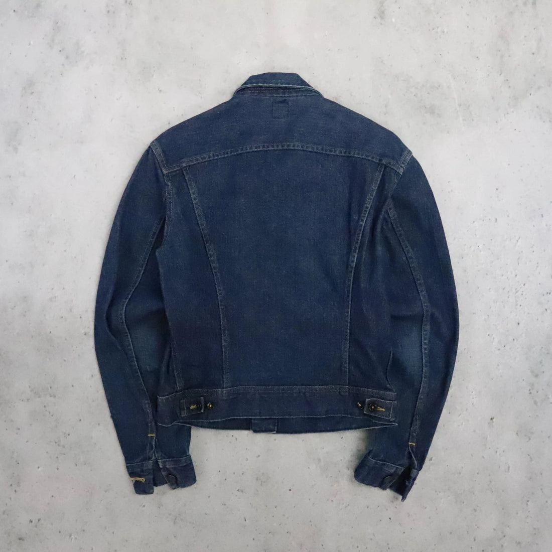 Vintage Lee Denim Trucker Jacket Size Large PATD 153438