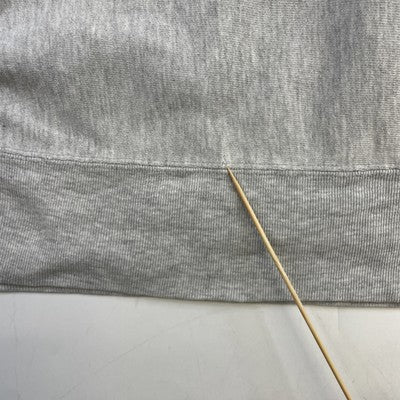 Vintage Champion Reverse Weave Blank Sweatshirt Hoodie Size Large Gray 80s