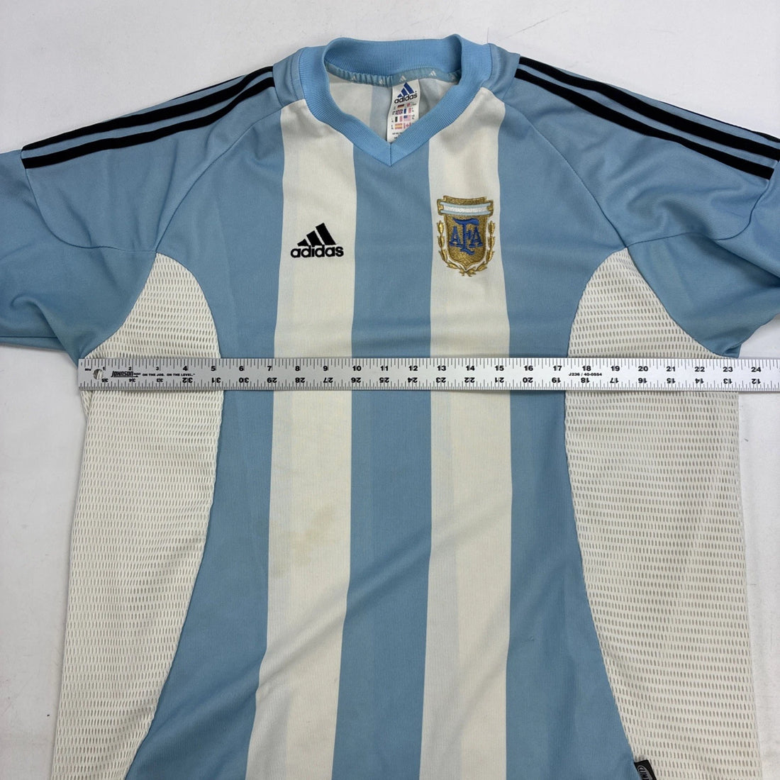 Vintage Argentina Adidas Football Soccer Kit Jersey Size XL 2002