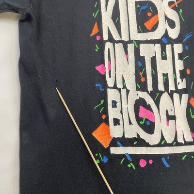 Vintage New Kids On The Block Backstage Pass T-Shirt Size Medium 90s