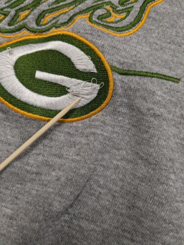 New Era NFL Team Logo Green Bay Packers Hoodie Grey