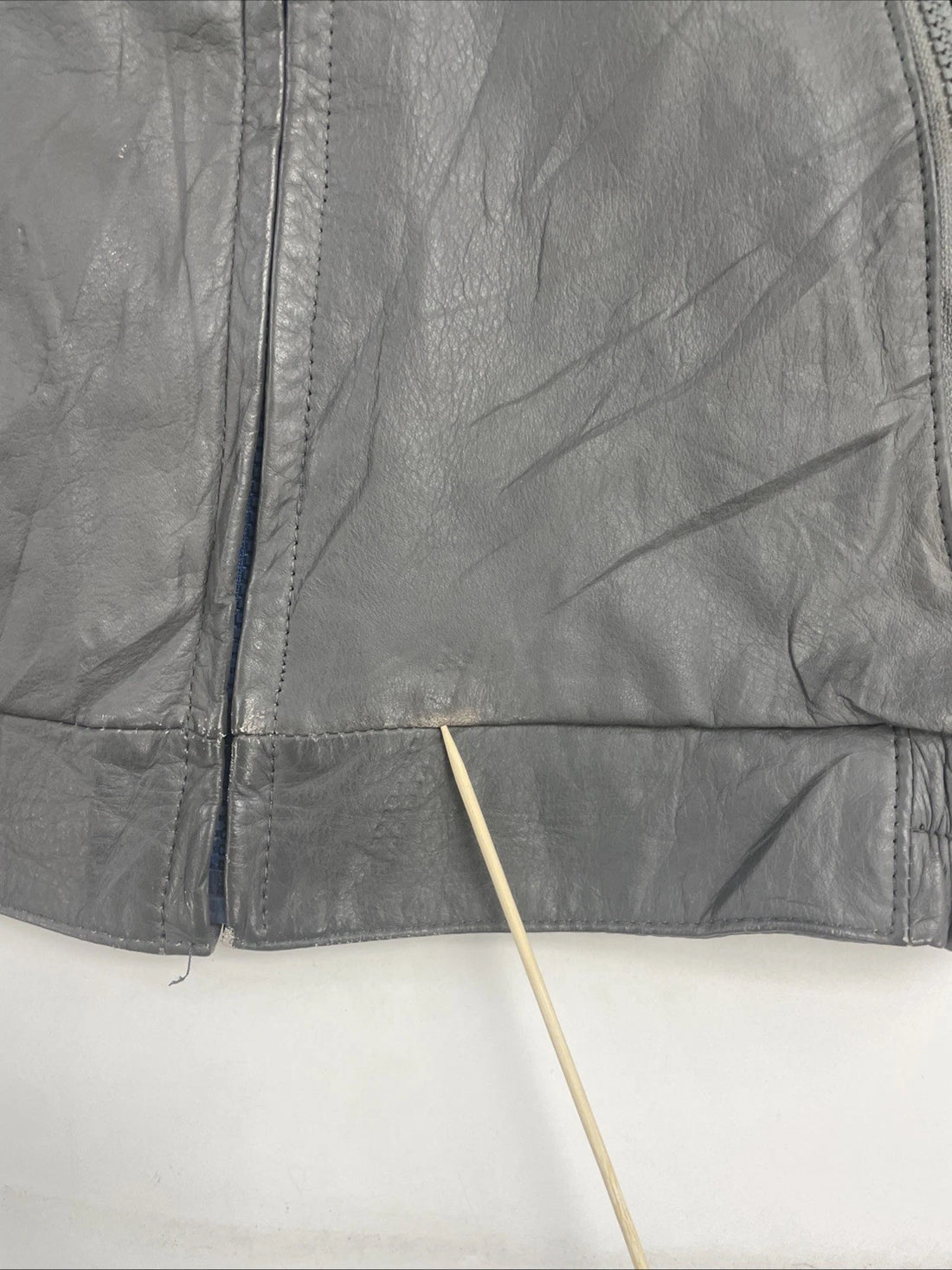 Vintage Fox Moto X Racing Reversible Leather Jacket Size XS