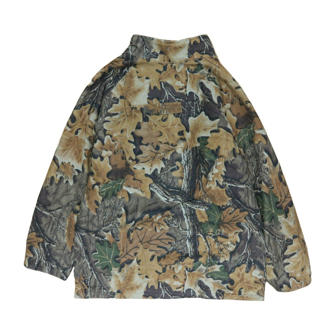 Vintage LL Bean Advantage Camouflage Coat Jacket Size XL Leaf Camo