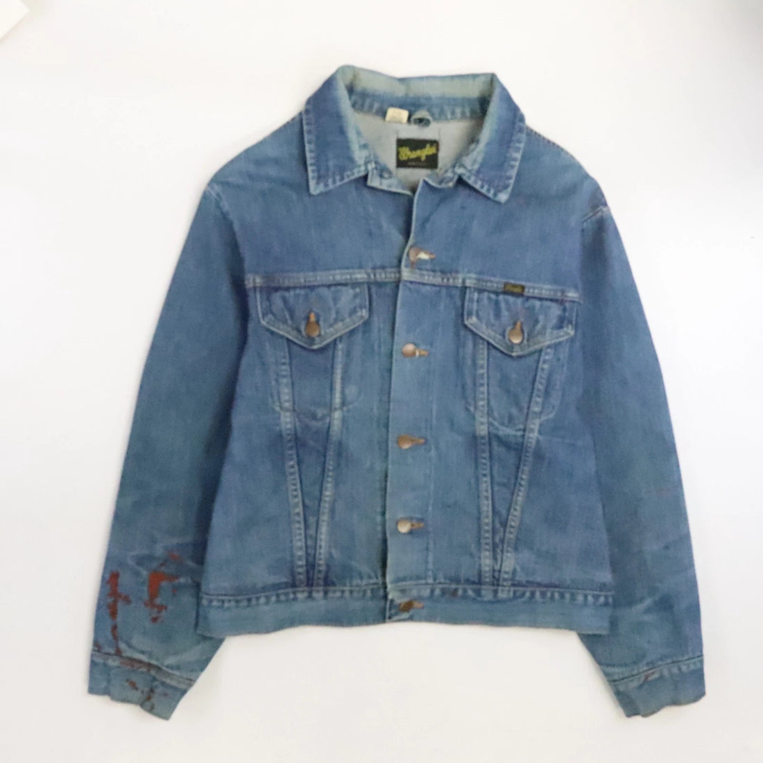 Vintage Wrangler Denim Trucker Jacket Size 44
