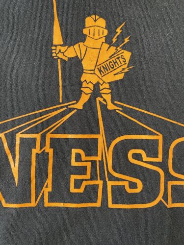 Vintage Ness Knights Sweatshirt Hoodie Size Medium