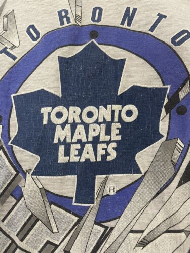 Vintage Toronto Maple Leafs T-Shirt Size XL 90s NHL
