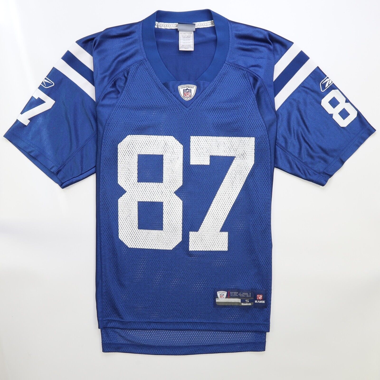 Vintage Indianapolis Colts Reggie Wayne Reebok Jersey Size Small NFL Throwback Vault