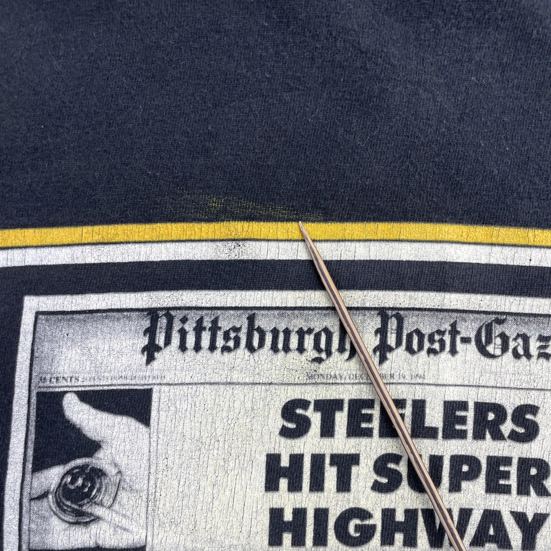 Vintage Pittsburgh Steelers T-Shirt Size XL 90s NFL