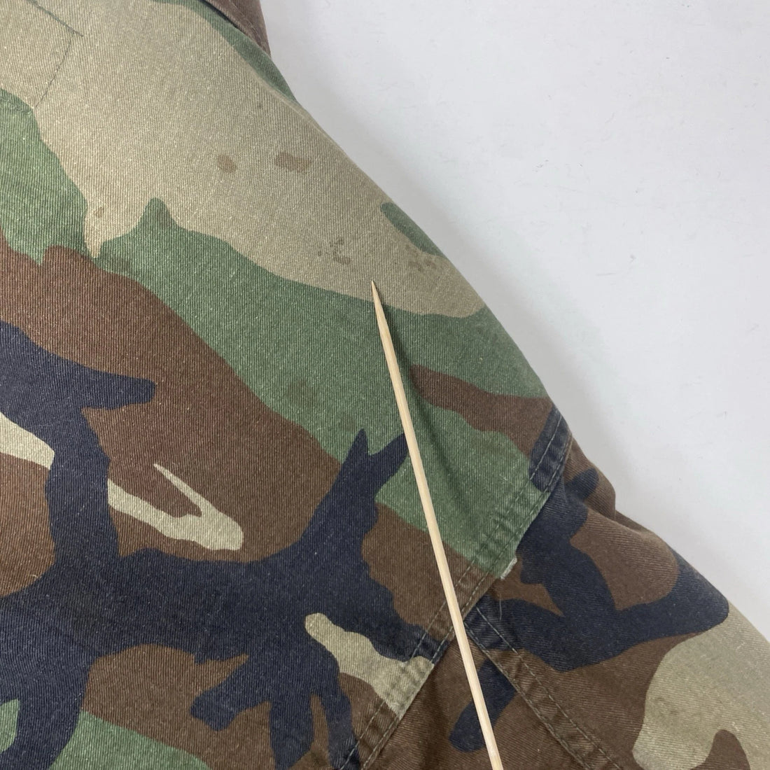 Army Military Camo Light Field Chore Jacket Size Medium