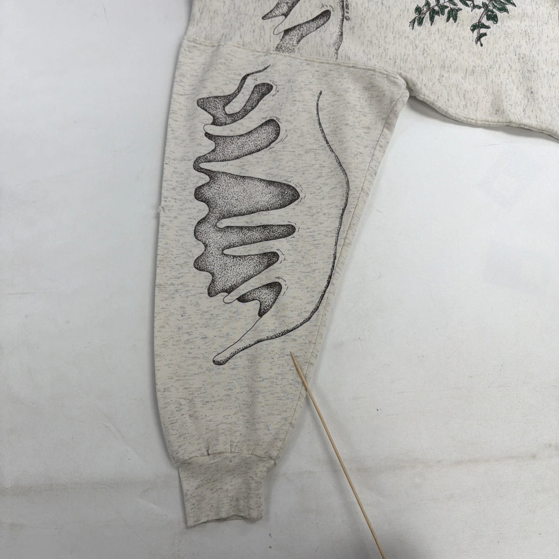 Vintage That Big Eh Moose Thunderbird Sweatshirt XL Nature Parody Humor Gag 90s