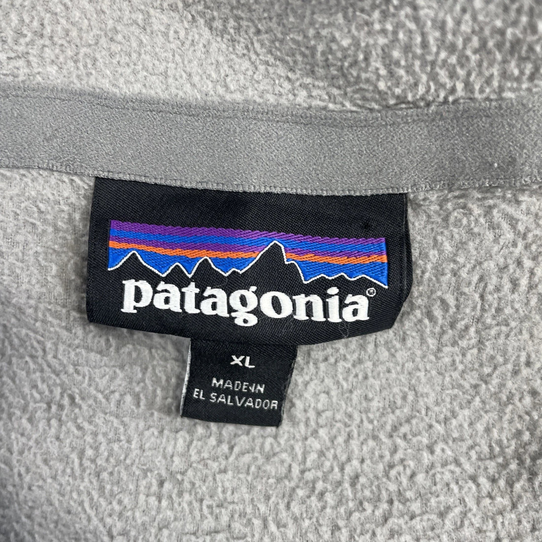 Patagonia Pullover Fleece Jacket Size XL Gray