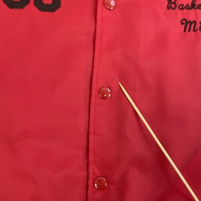 Vintage Brockway Rovers Basketball Bomber Jacket Size XL 90s