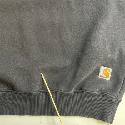 Carhartt Blank Crewneck Sweatshirt Size Large Black
