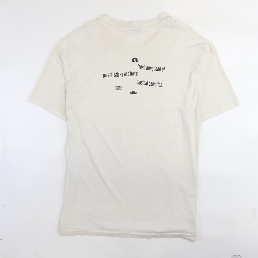 Vintage Kyuss Fresh Bong Potent Sticky Hairy Musical Salvation T-Shirt XL Stoner