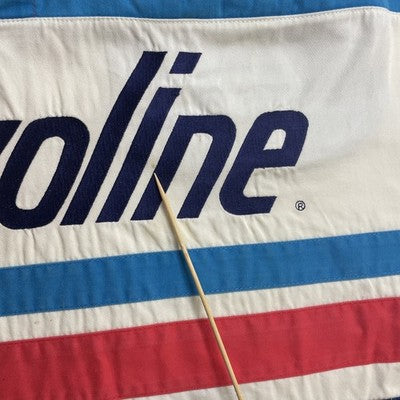 Vintage Valvoline Racing Pit Crew Shirt Size XL