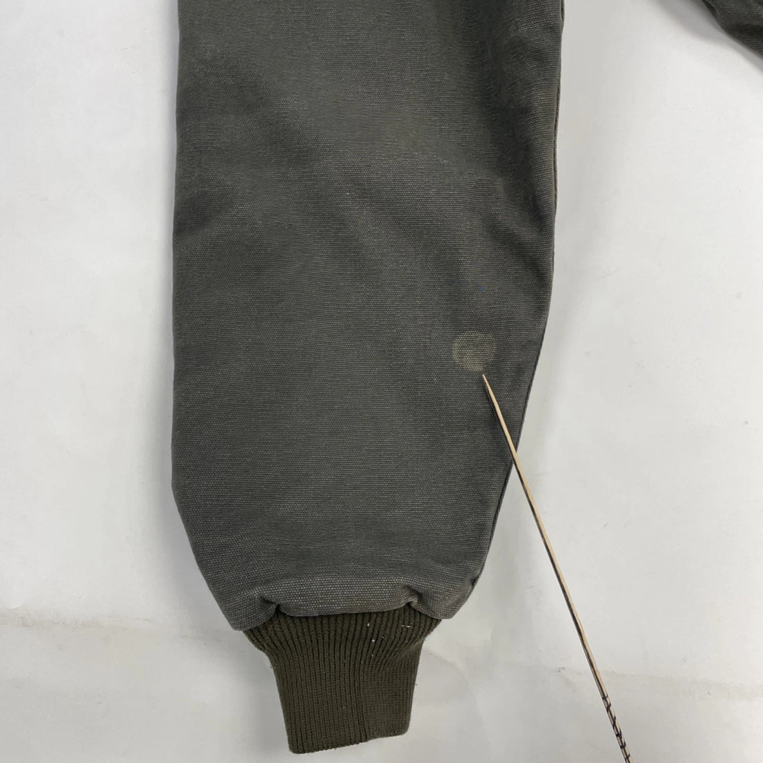 Dickies Canvas Bomber Work Jacket Size XL Green