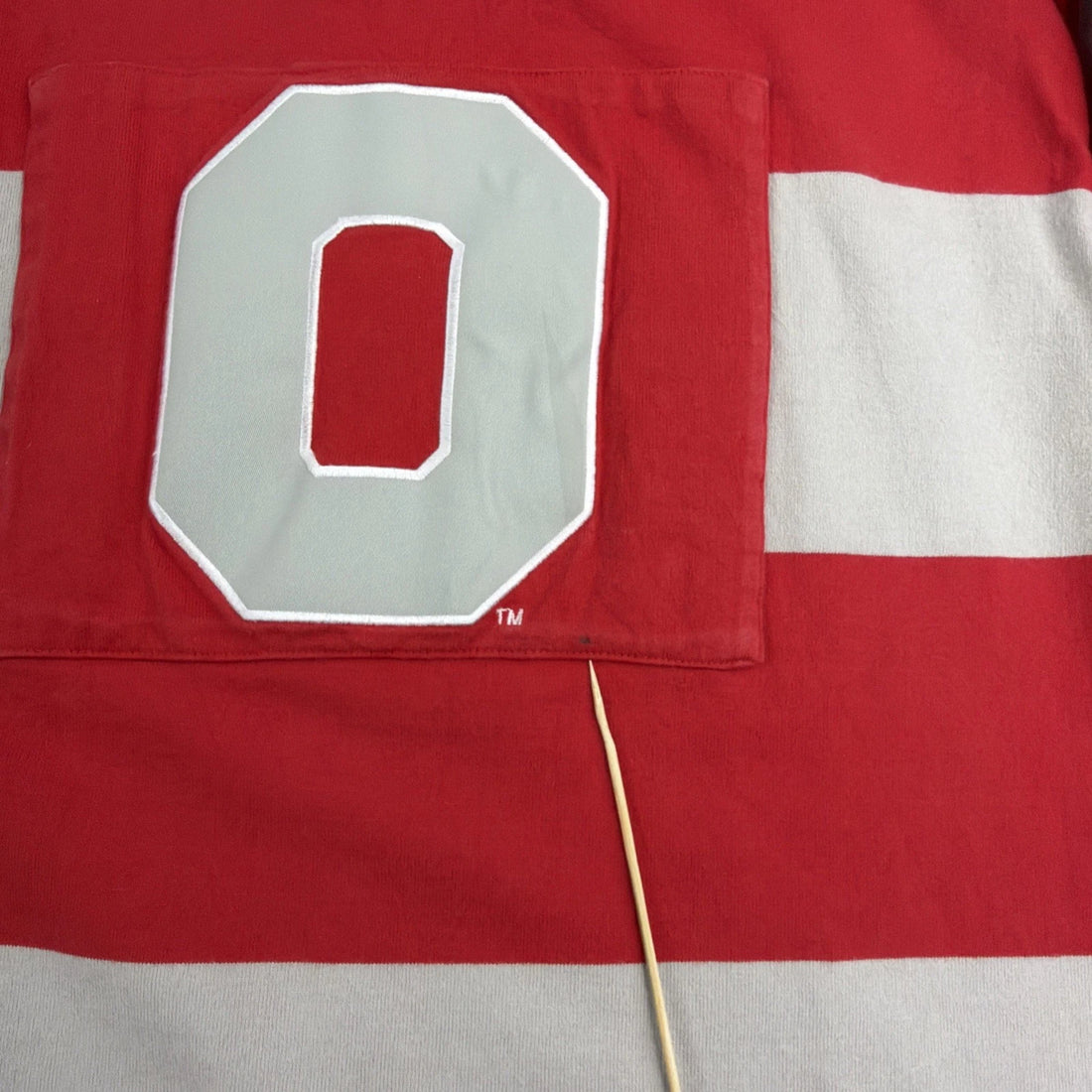 Vintage Ohio State Buckeyes Nike Rugby Shirt Size 2XL NCAA