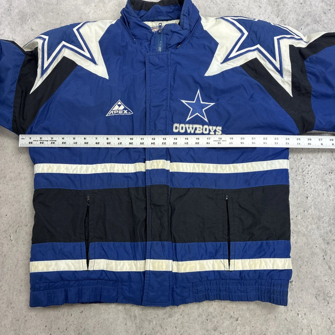 Vintage Dallas Cowboys Apex One Puffer Jacket Size Small NFL