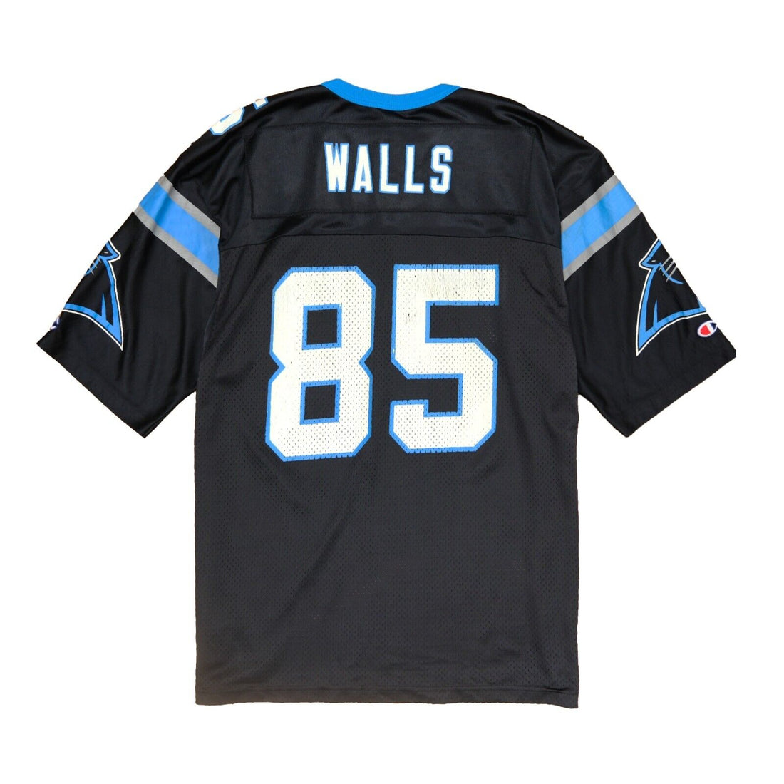Vintage Carolina Panthers Wesley Walls Champion Football Jersey Size 44 90s NFL