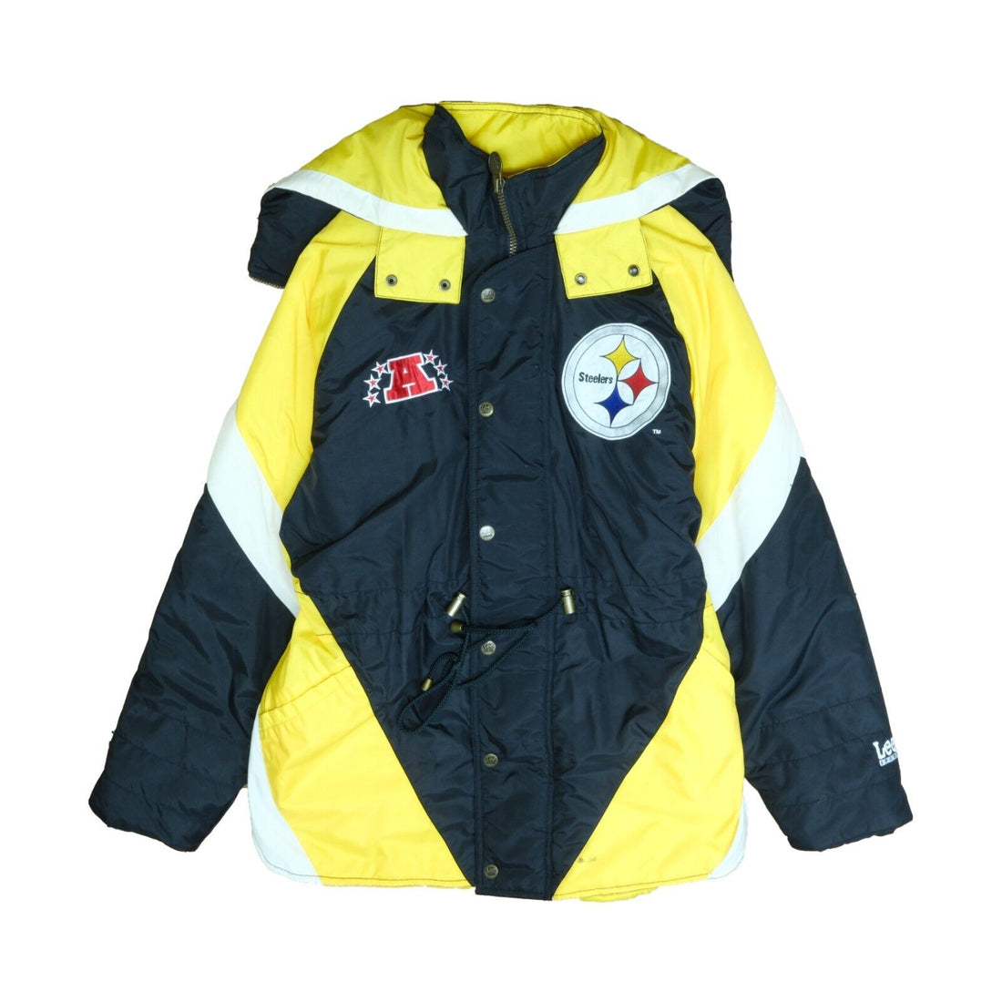 NFL Pittsburgh Steelers Leather Vintage 90's Bomber Sporting