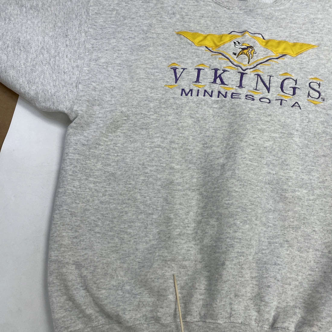 Vintage Minnesota Vikings Sweatshirt Crewneck Size XL 90s NFL