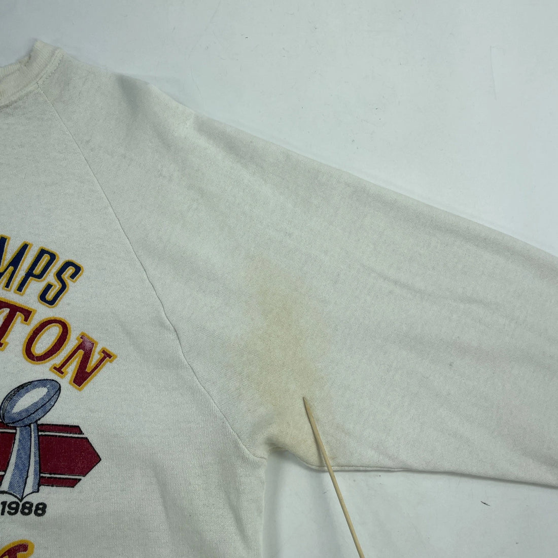 Vintage Washington Redskins Super Bowl XXII Champions Sweatshirt Large 90s NFL
