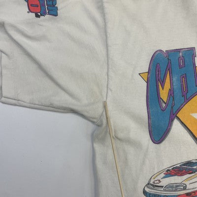 Vintage Charlotte UAW-GM 500 Racing T-Shirt Size Large 90s