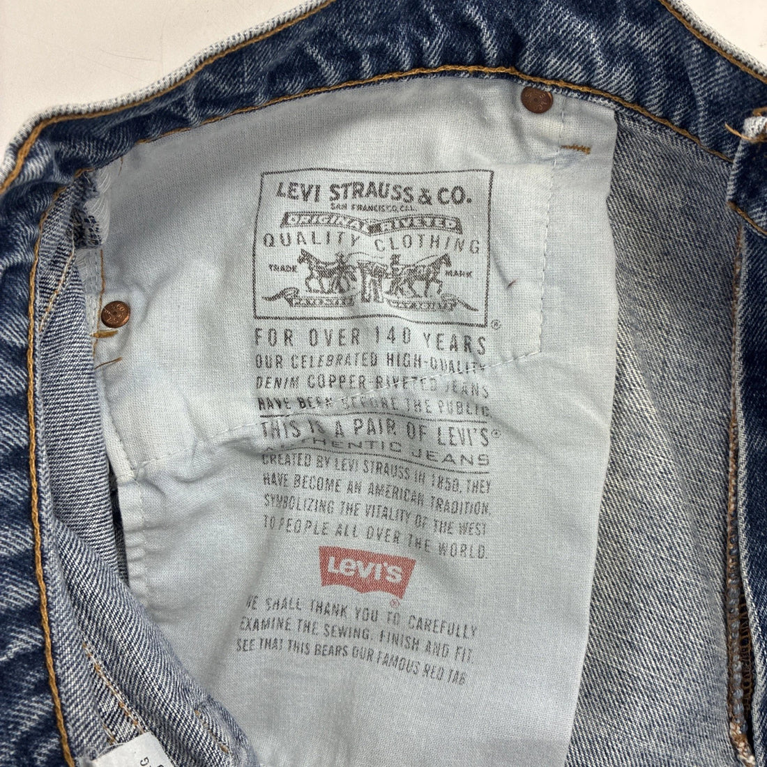 Vintage Levi Strauss & Co 550 Denim Jeans Pants 36 X 30 550-4891