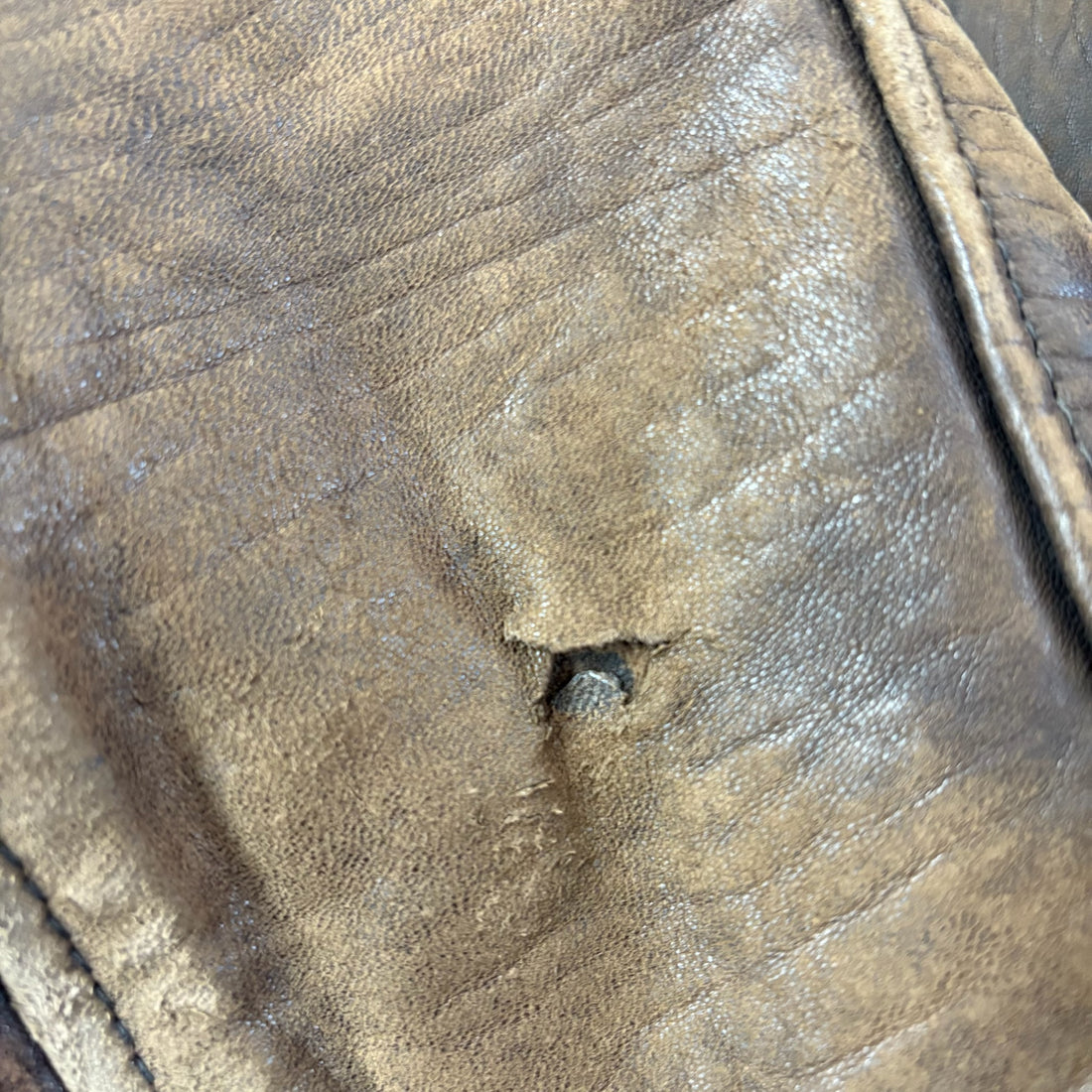 Schott Sportswear - Leather Jacket Size X- Large