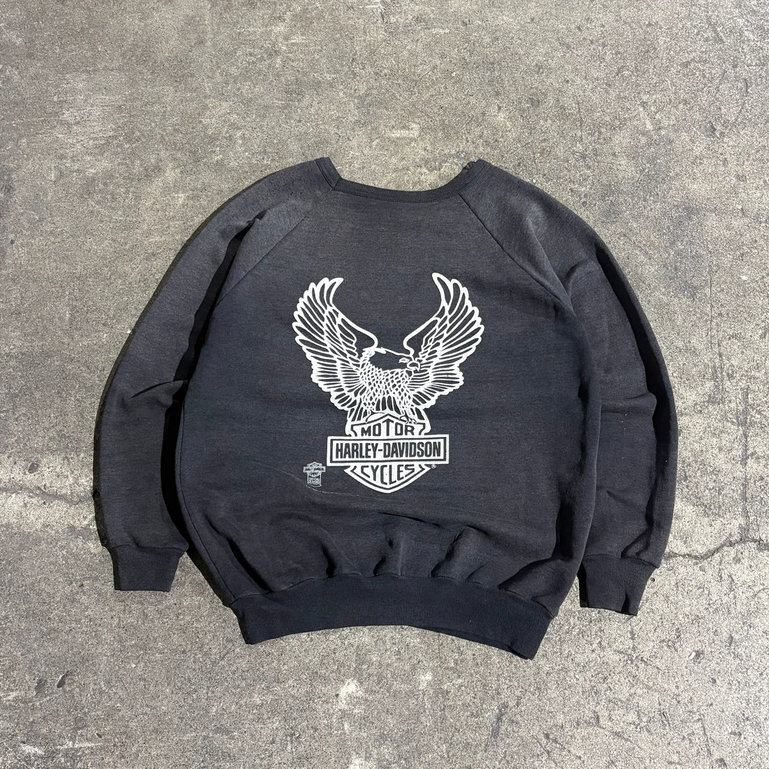 80s Harley Davidson "Tried & True" - Crewneck Size Large