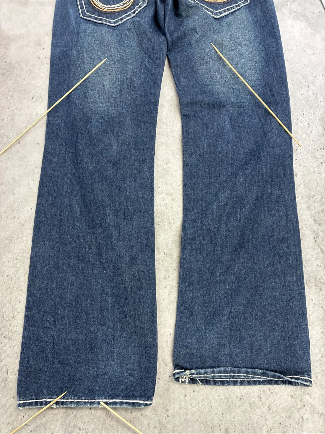 True Religion Billy Super T Denim Jeans Pants Size 34 X 33