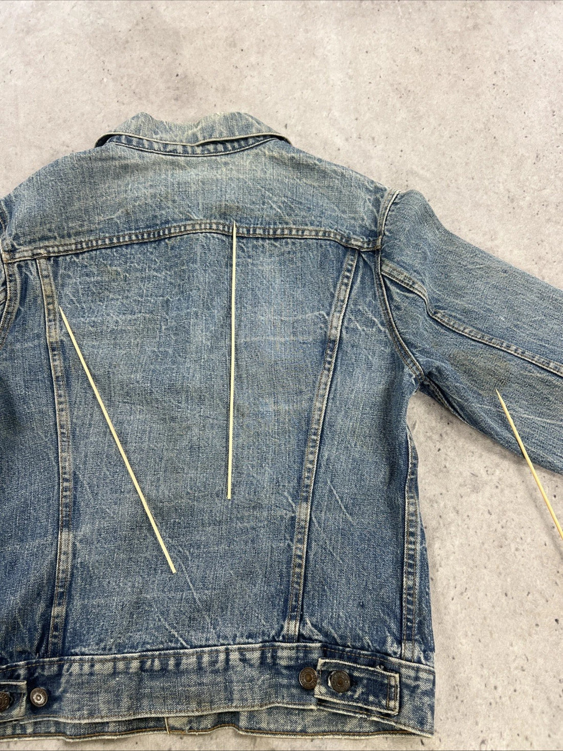 Vintage Levi's Denim Trucker Jacket Size Small