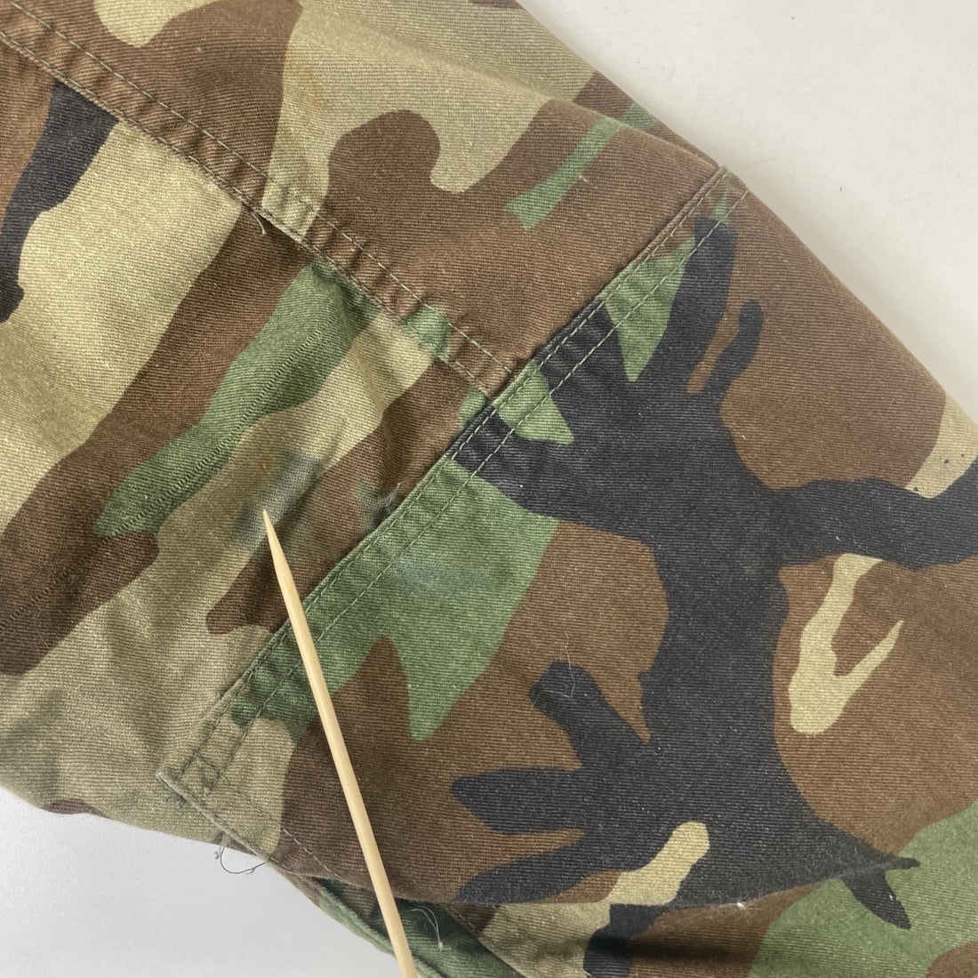 Army Military Camo Light Field Chore Jacket Size Medium