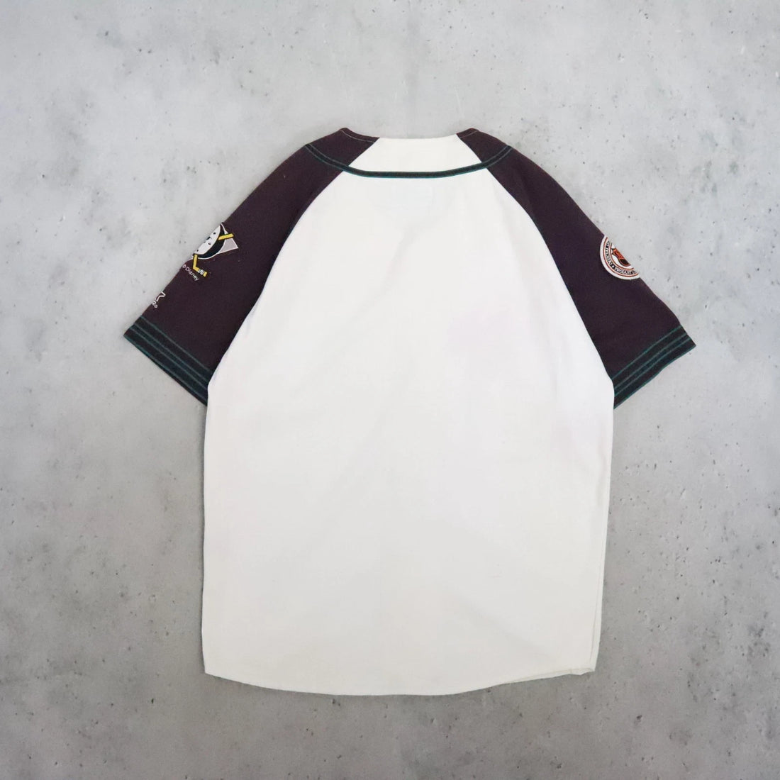 Vintage Anaheim Mighty Ducks Starter Baseball Jersey Size Large NHL