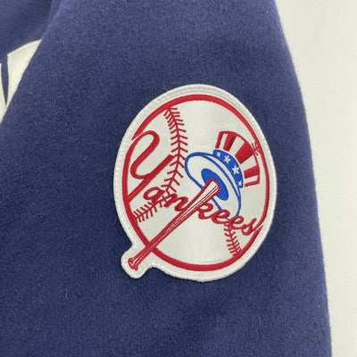 New York Yankees Cooperstown Mitchell & Ness Wool Varsity Jacket Size 52 MLB